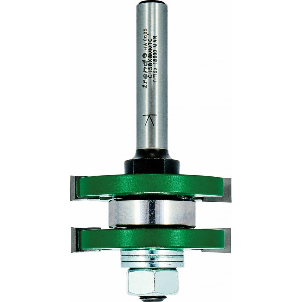 

Trend Фреза пазовая для сращивания (41х6,35х75 мм, 2 лезвия, хвостовик 8 мм) по дереву C15