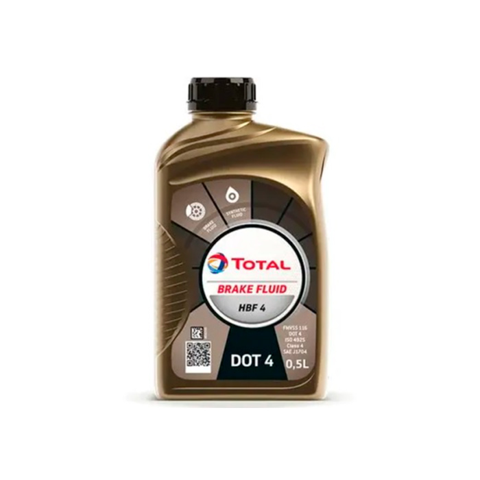 Тормозная жидкость TOTAL HBF DOT 4 213824, 500мл