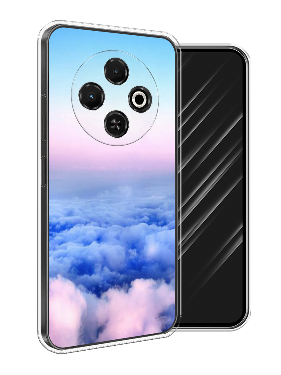 

Чехол Awog на Tecno Spark 30C "Облака", Голубой;розовый;бирюзовый, 309250-1