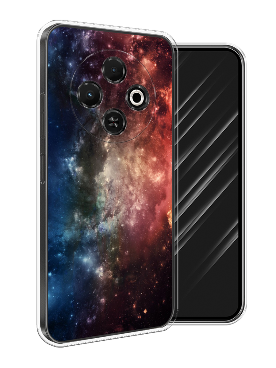 

Чехол Awog на Tecno Spark 30C "Космос", Синий;бежевый;красный, 309250-1