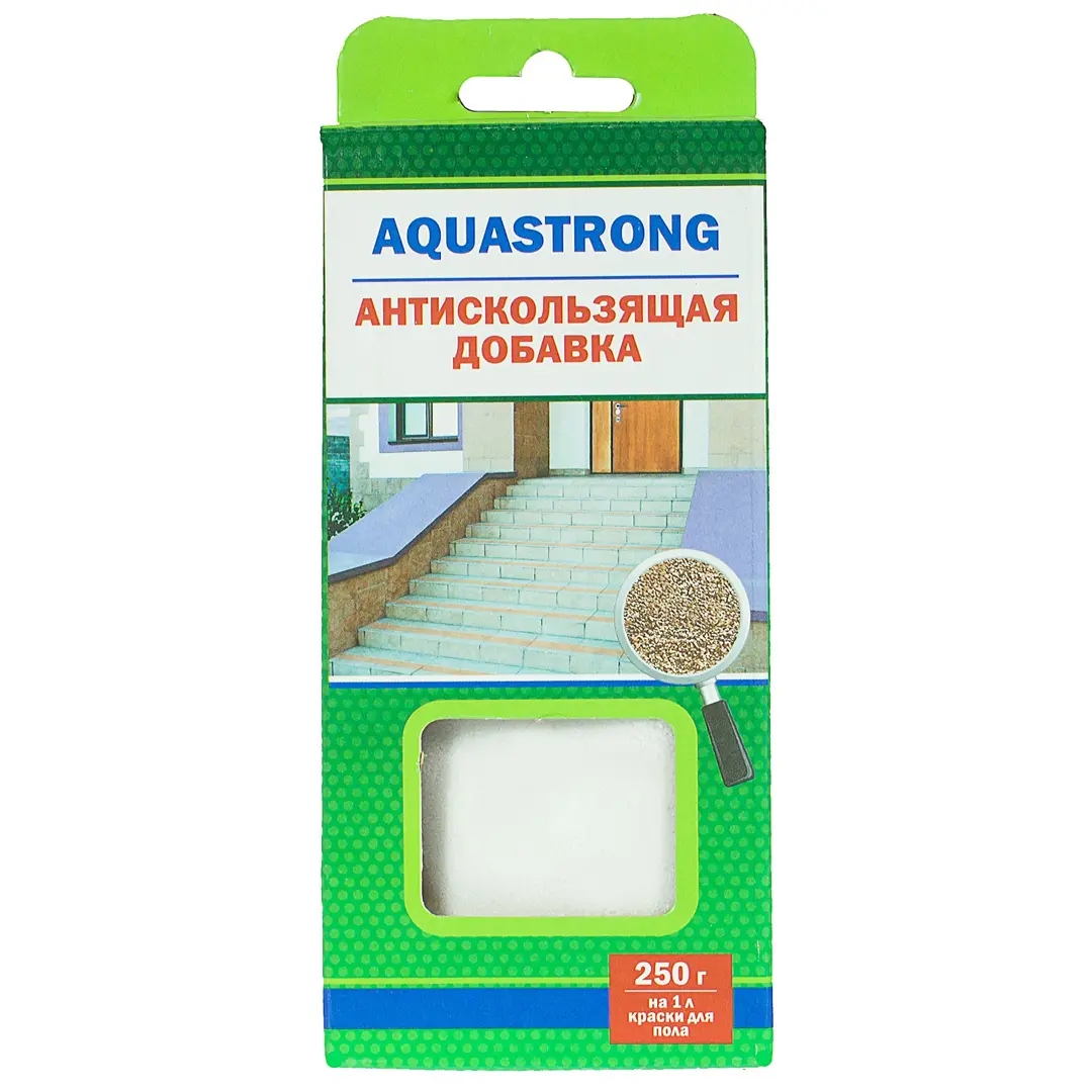 Добавка антискользящая Aquastrong 0.25 кг добавка антискользящая aquastrong 0 25 кг