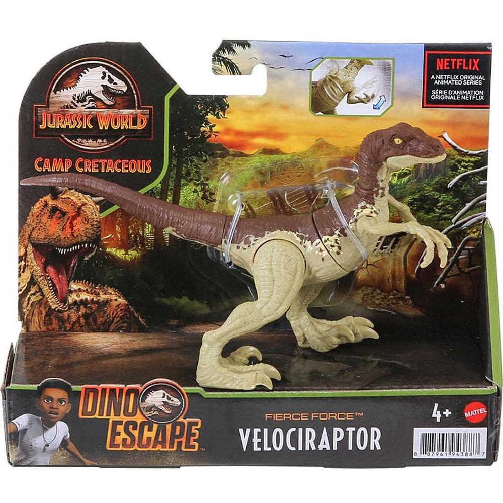 Фигурка Mattel Jurassic World® Свирепая сила. Велоцираптор GWN31