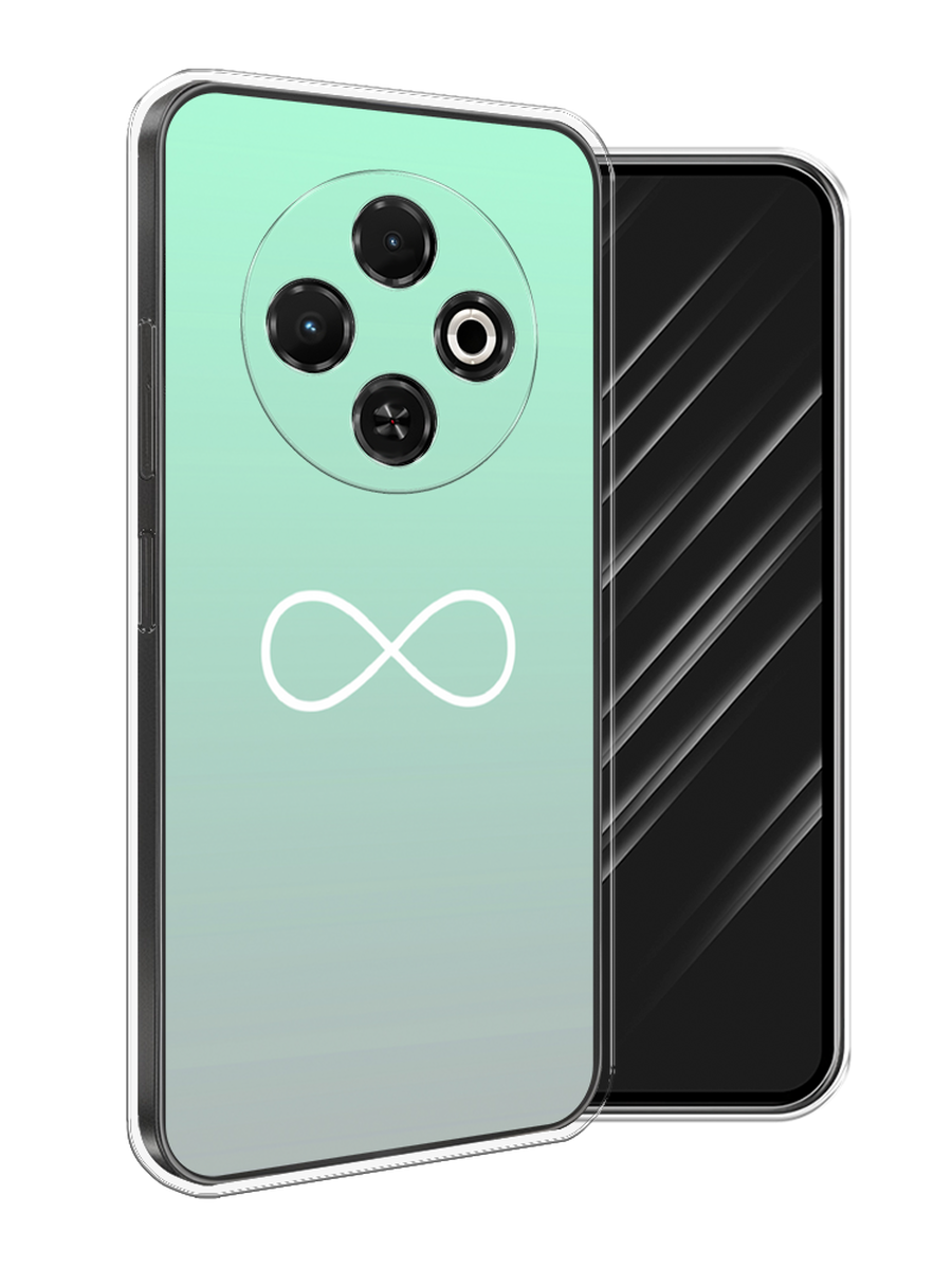 

Чехол Awog на Tecno Spark 30C "Бесконечность от Тиффани", Бирюзовый, 309250-1