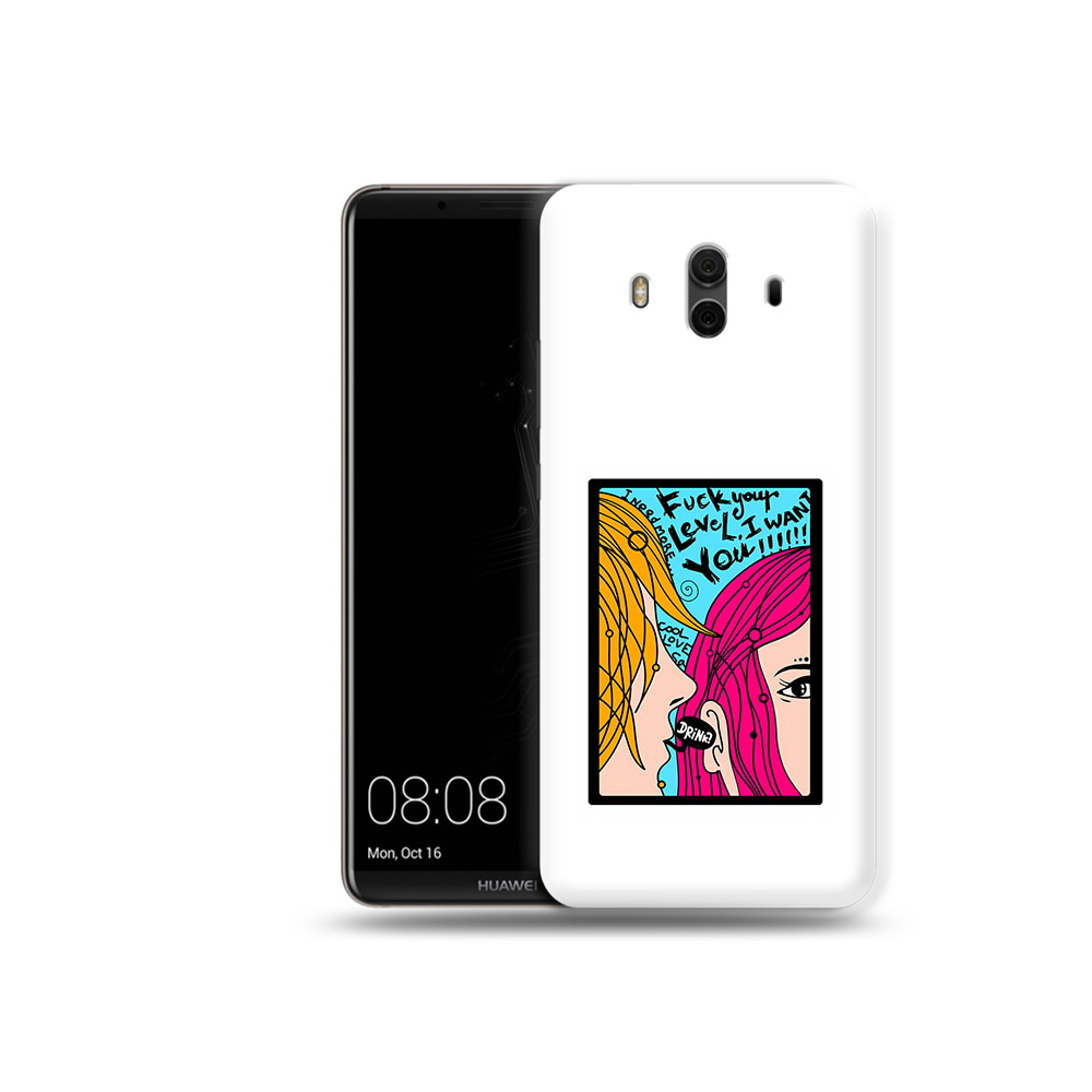 

Чехол MyPads Tocco для Huawei Mate 10 Выпьем (PT88364.53.51), Прозрачный, Tocco