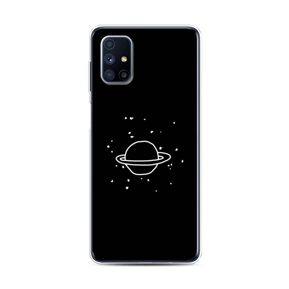 

Чехол Awog на Samsung Galaxy M31s / Самсунг M31s "Дудл Юпитера", Белый;черный, 2101450-4
