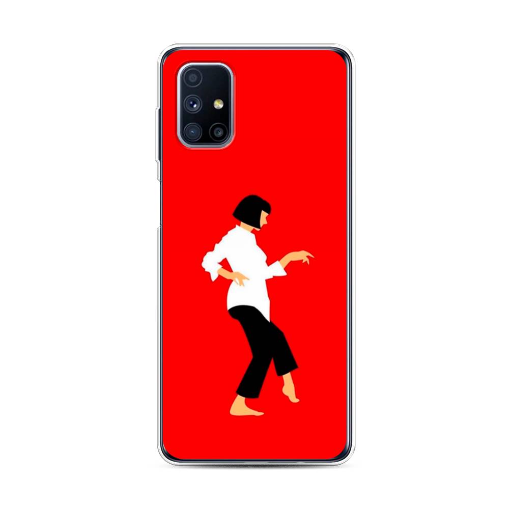 

Чехол Awog на Samsung Galaxy M31s / Самсунг M31s "Криминальное чтиво 1", Красный;белый;черный, 2101450-7