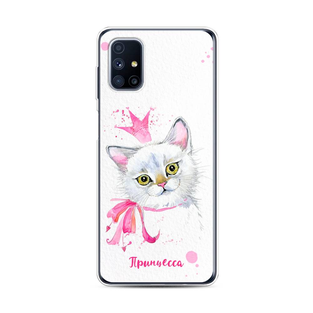 

Чехол Awog на Samsung Galaxy M31s / Самсунг M31s "Моя принцесса", Белый;розовый;серый, 2101450-6