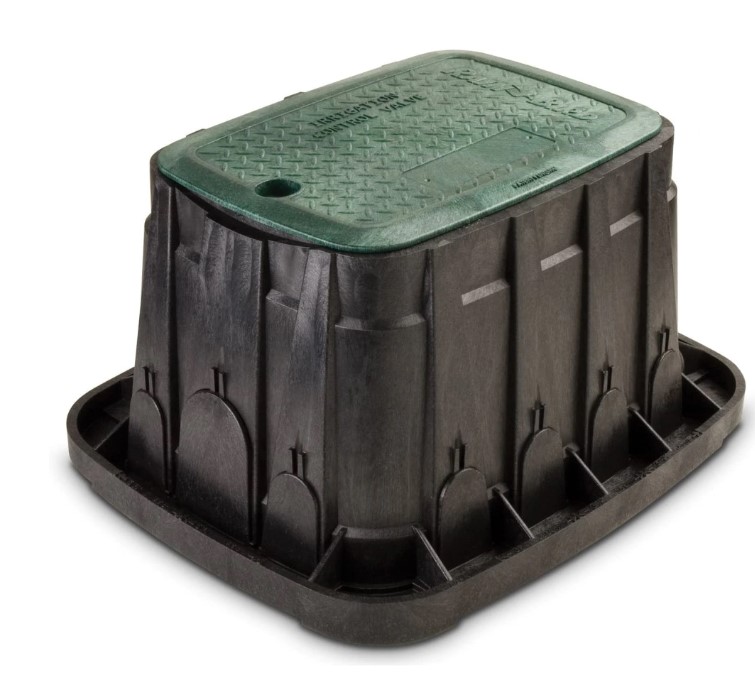 

Короб большой Hunter Valve Box POELSAN для клапанов полива 12'', Черный