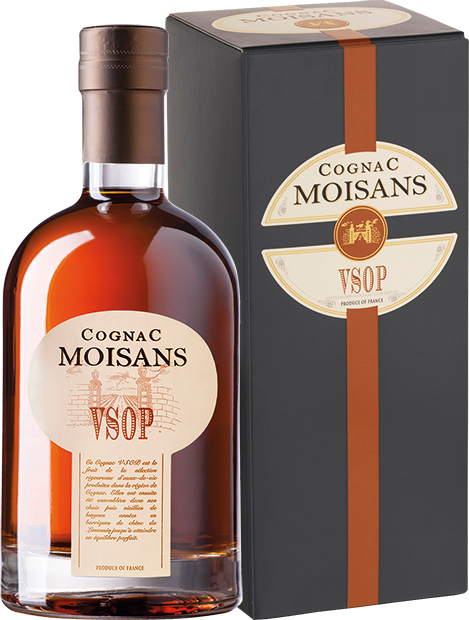 

Коньяк Moisans, VSOP, в подарочной упаковке