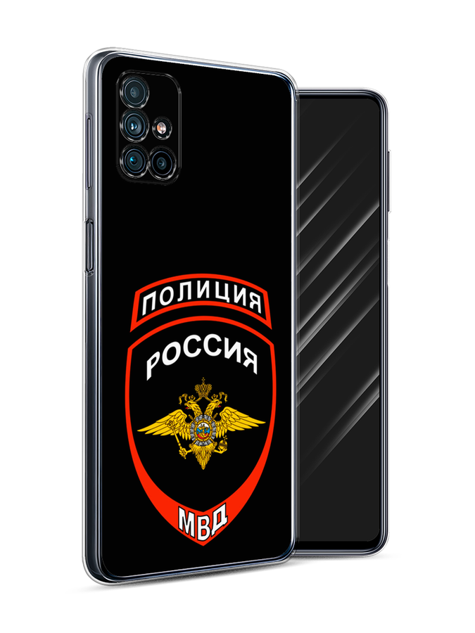 

Чехол Awog на Samsung Galaxy M31s / Самсунг M31s "Полиция шеврон", Черный;красный;белый, 2101450-5