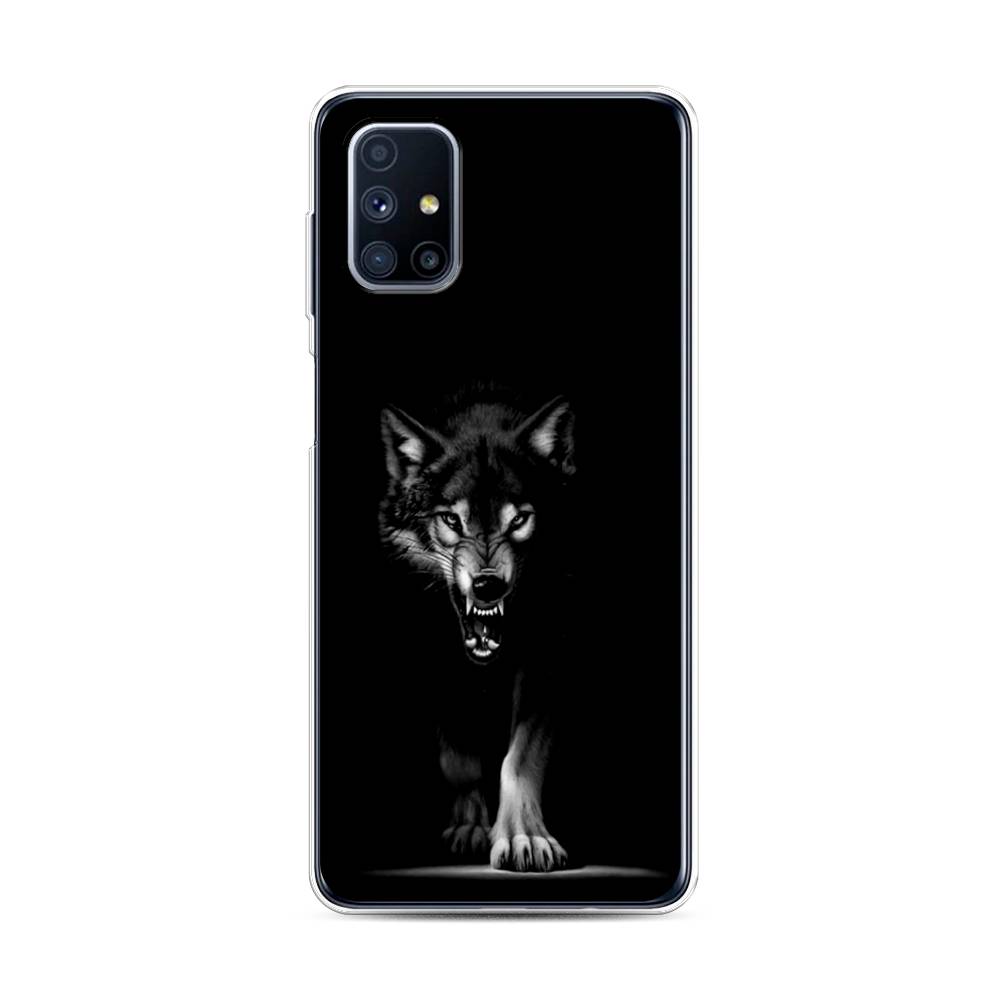фото Чехол awog "волк выходит из ночи" для samsung galaxy m31s