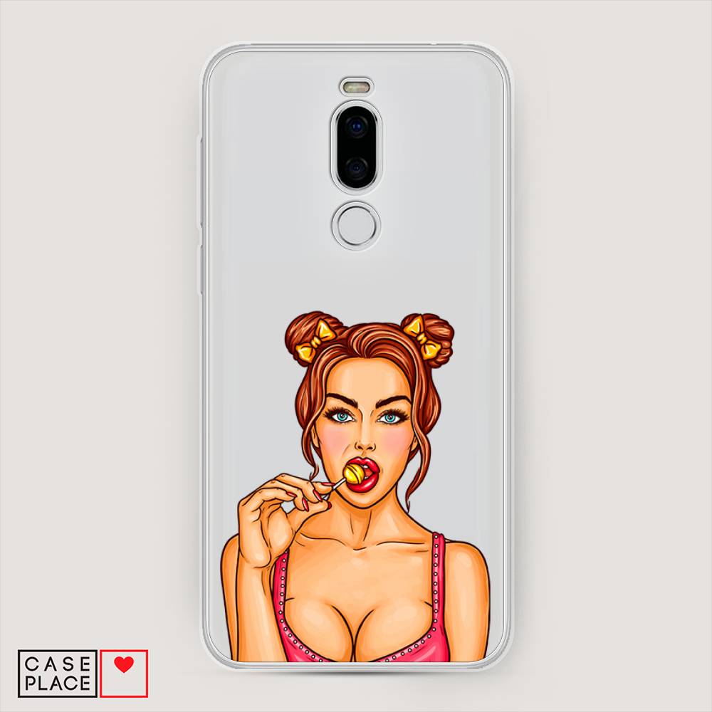 

Чехол Awog на Meizu X8 "Вкусный леденец", Бежевый;коричневый;розовый