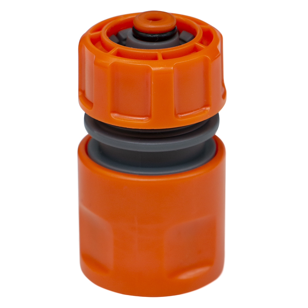 

Соединитель для шлангов 1/2" с автостопом AMI, Черный