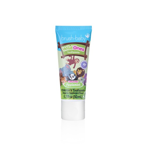 Brush Baby Зубная паста WildOnes Organic Applemint 3 50 мл 1443₽