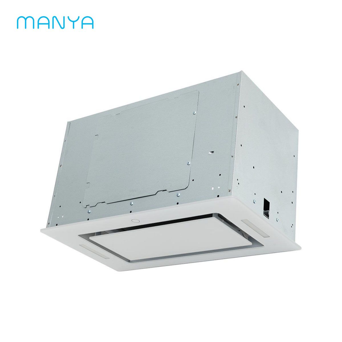 Вытяжка встраиваемая Manya H5222WG белый вытяжка maunfeld ouse touch 60 черное стекло