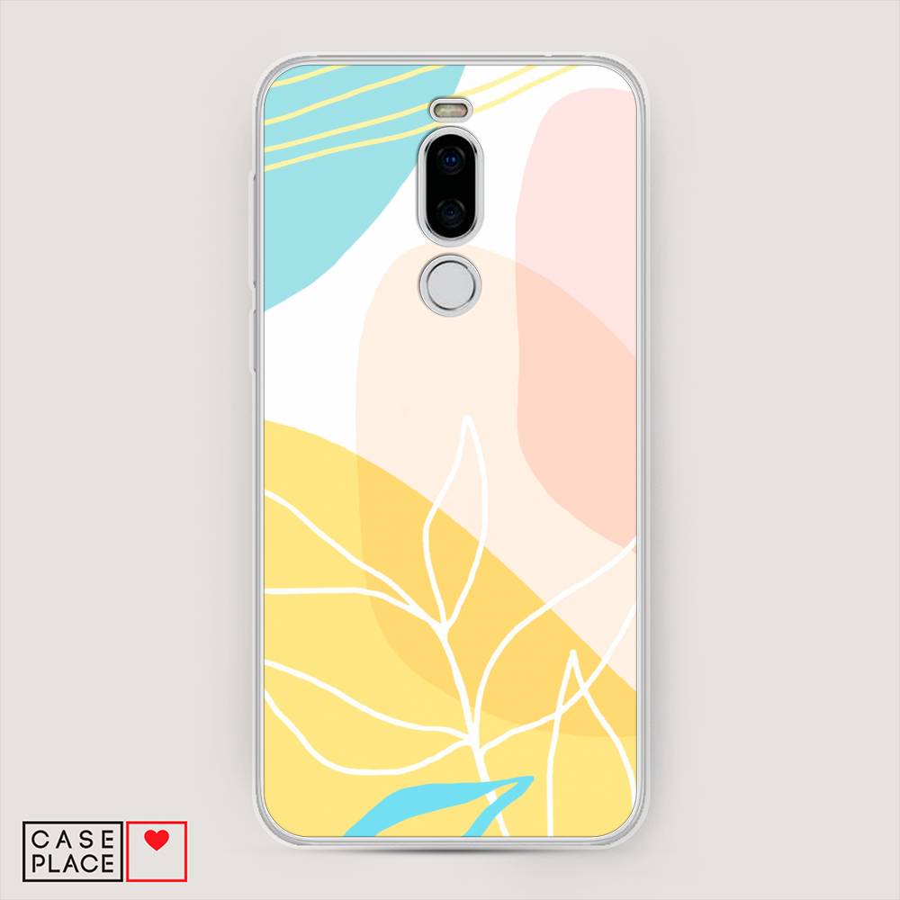 

Чехол Awog на Meizu X8 "Летнее настроение", Желтый;голубой;розовый, 72950-10