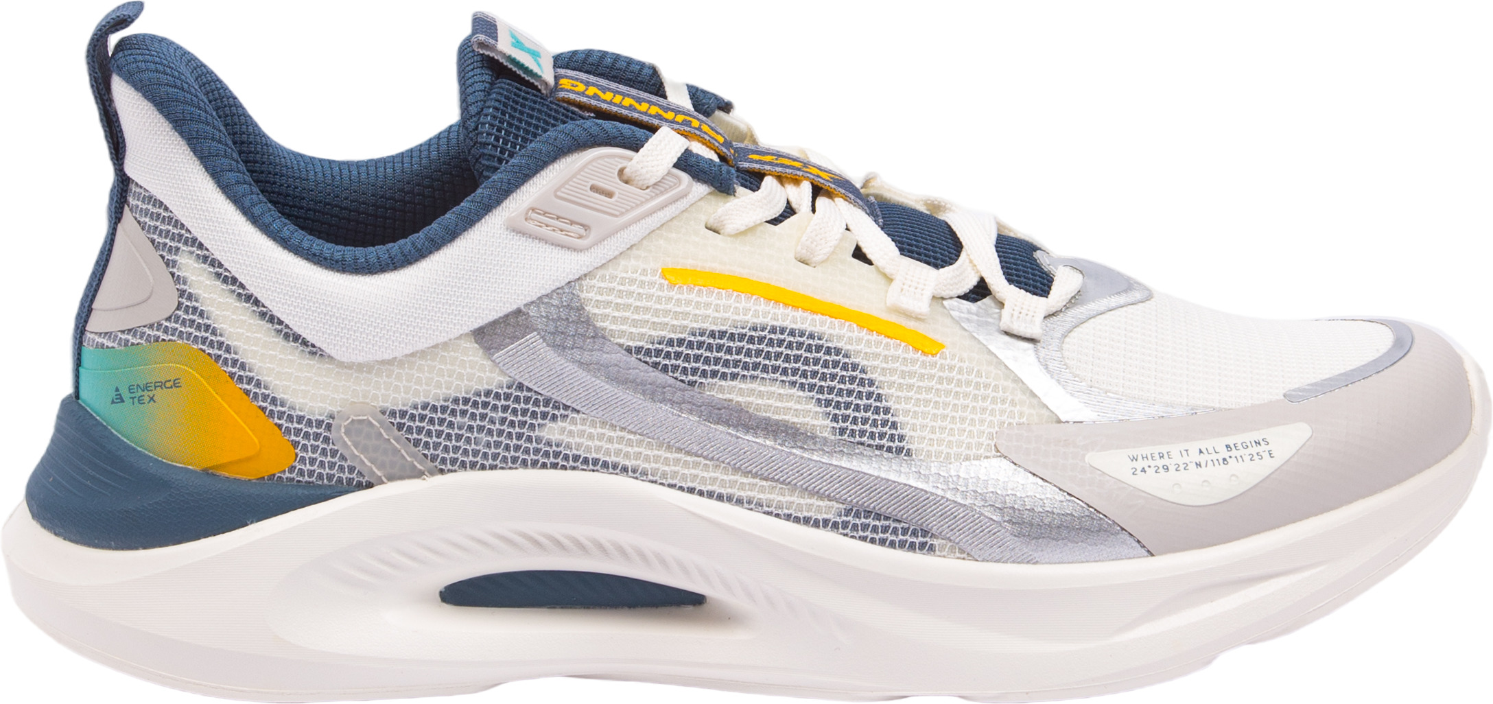 

Кроссовки мужские XTEP Running Run Comfortably Athletic Performance белые 44 EU, Белый, Running Run Comfortably Athletic Performance