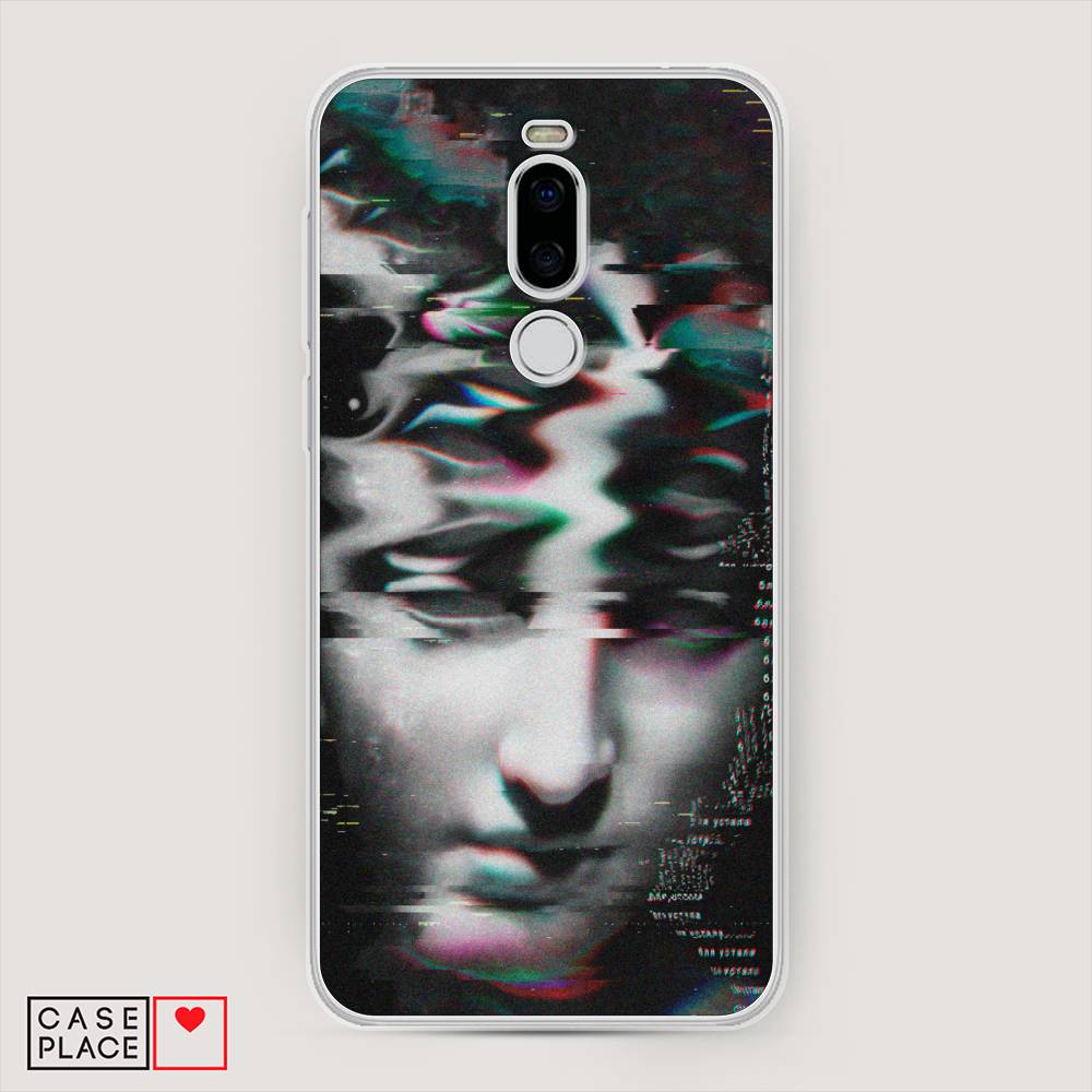 

Чехол Awog на Meizu X8 "Glitch Art", Серый, 72950-9