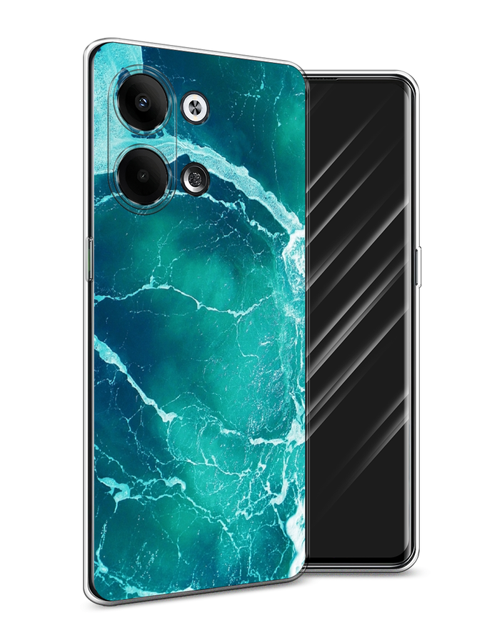 

Чехол Awog на Oppo Reno 9 "Изумрудный океан", Голубой;синий, 2512750-4