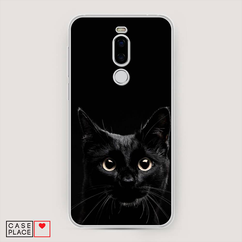 

Чехол Awog на Meizu X8 "Добрый кот", Черный, 72950-1