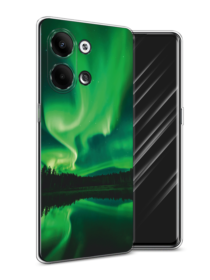 

Чехол Awog на Oppo Reno 9 "Ночные пейзажи 7", Зеленый;черный, 2512750-4