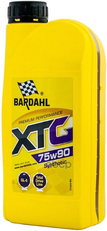 

Масло Трансмиссионное Bardahl Xtg 75w90 Синтетическое 1 Л 36381 Bardahl арт. 36381