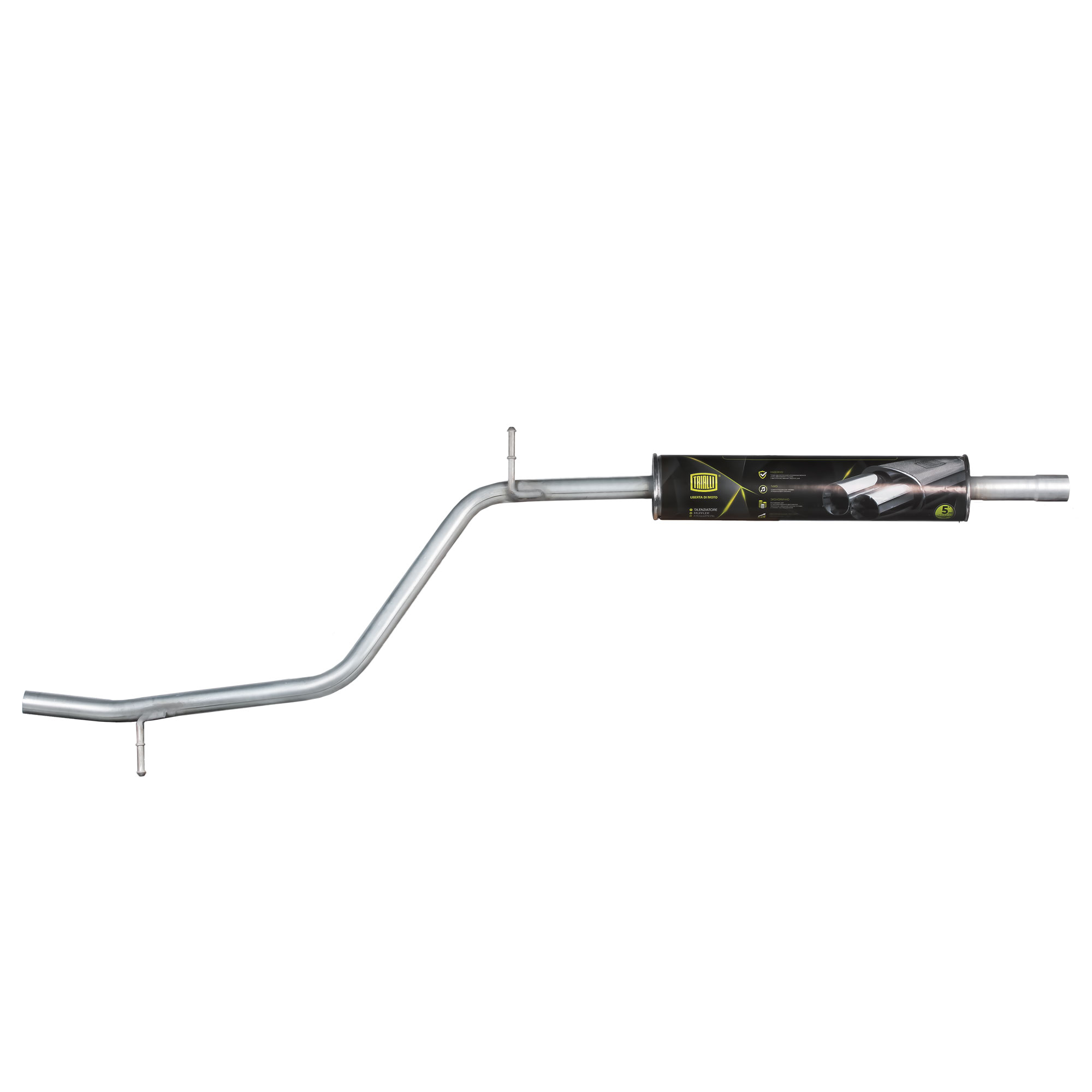 

Глушитель Лада Largus 16V дополнительный TRIALLI EAM 0123