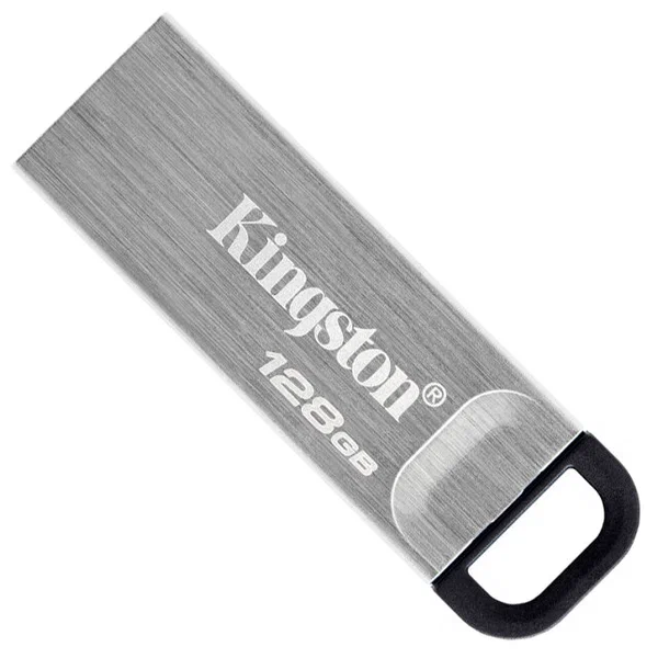

Флешка KINGSTON DataTraveler Kyson 128 ГБ серебристый (DTKN/128GB), DataTraveler Kyson