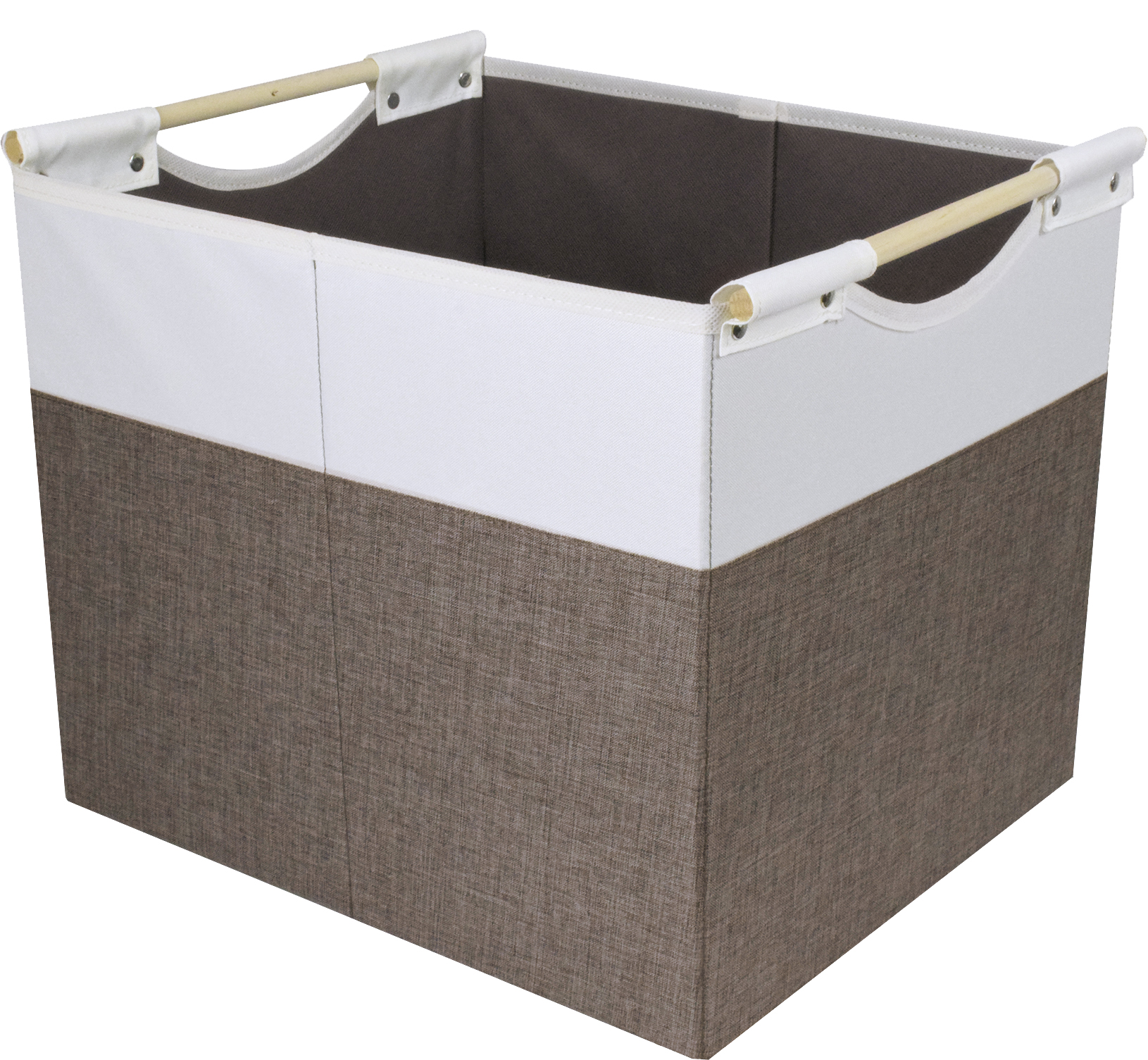 

Короб для хранения Еврогарант Cappuccino 38х32х32 бамбук, Cappuccino