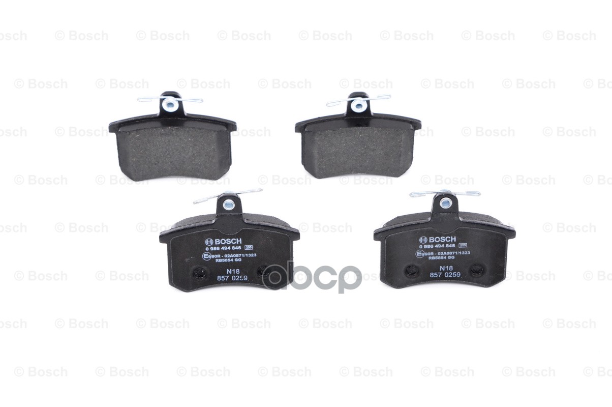 

Тормозные колодки Bosch 0986494846