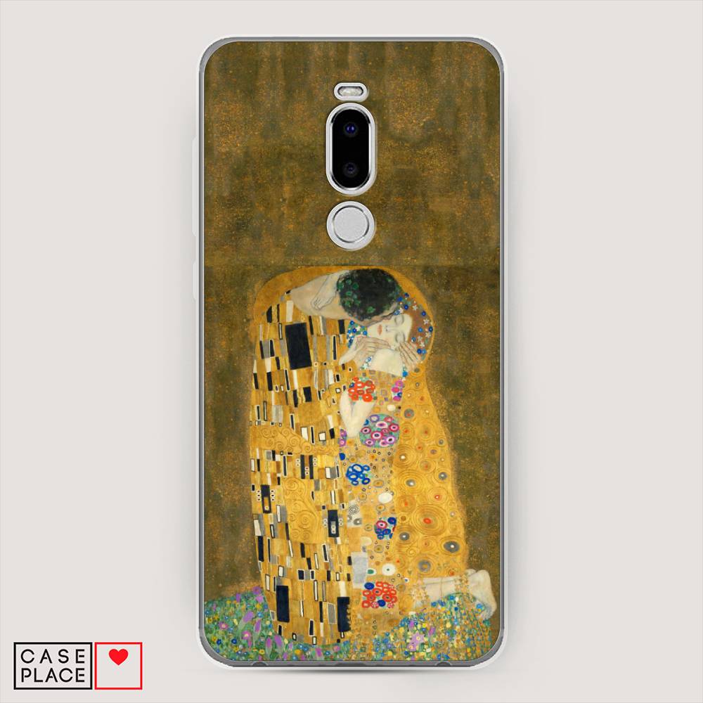 

Чехол Awog на Meizu Note 8 "Поцелуй Гюстава Климта", Желтый;коричневый, 73050-9