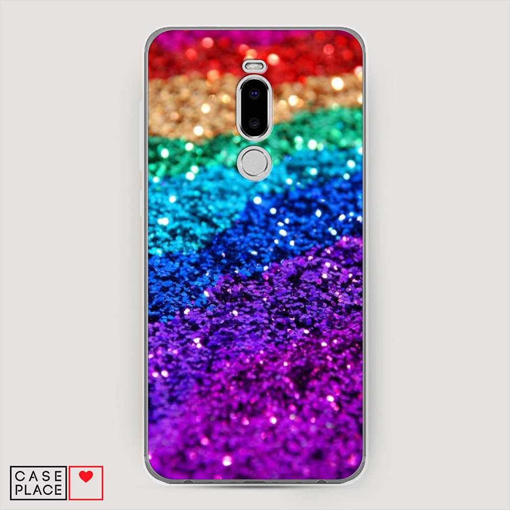 

Чехол Awog "Блестящая радуга рисунок" для Meizu Note 8, 73050-3