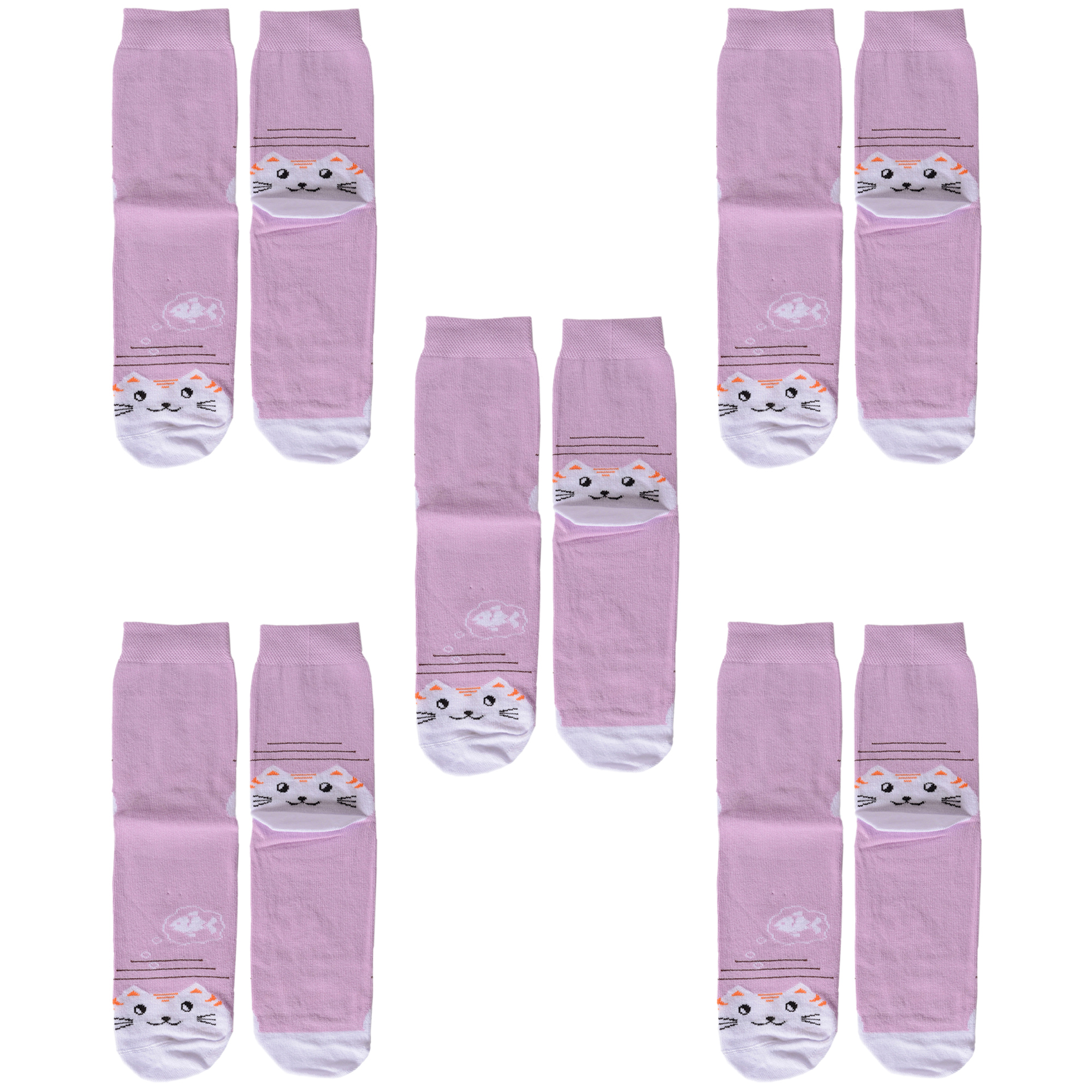 

Носки детские ХОХ 5-D-3R12, фиолетовый, 16-18, 5-D-3R12