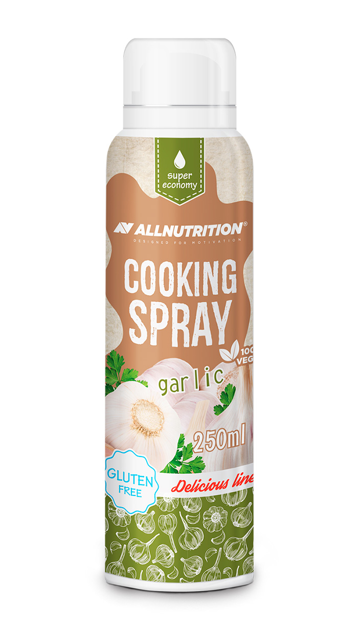 фото Allnutrition cooking spray чеснок, 250 мл, вкус: с ароматом чеснока