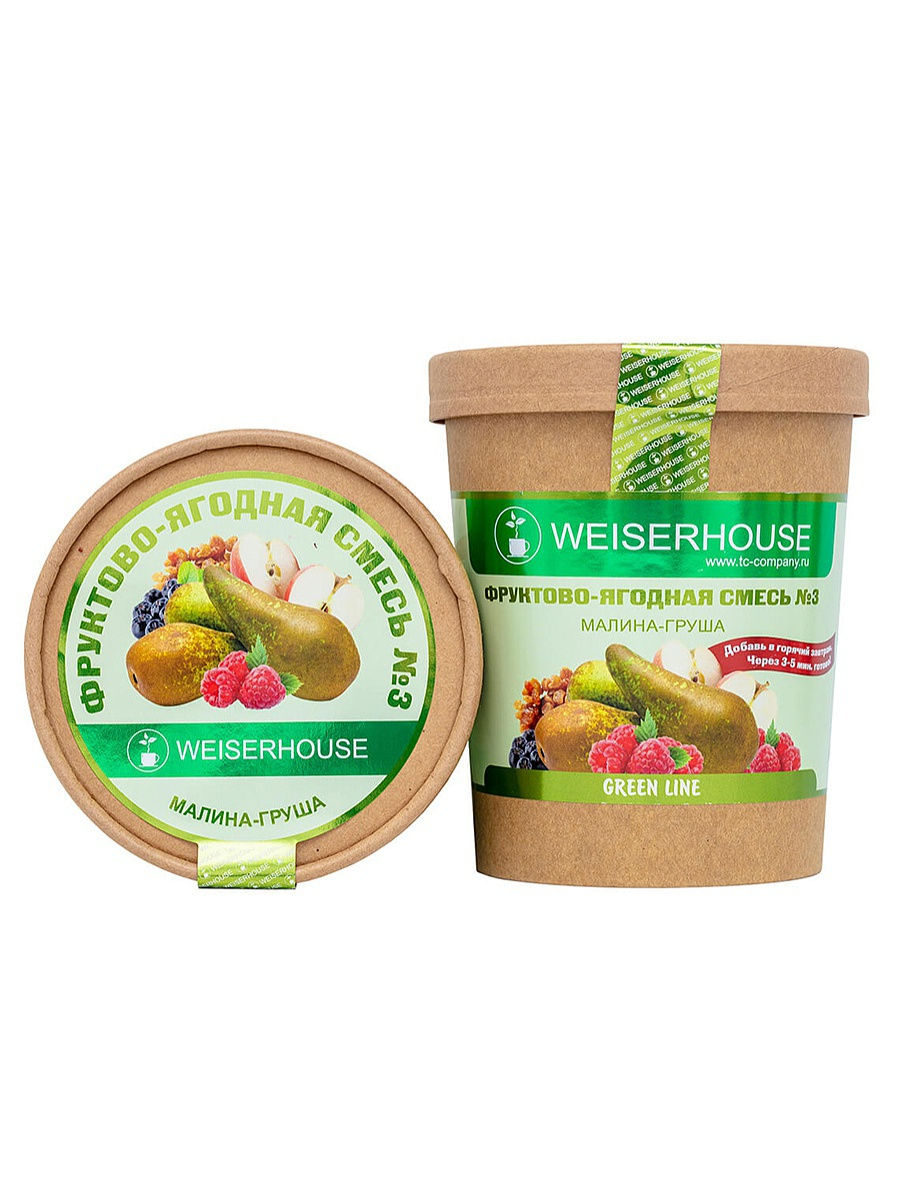 

Смесь сухофруктов Weiserhouse малина-груша 250 г