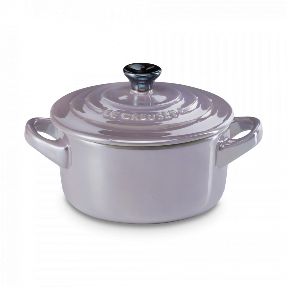 Кокот Le Creuset Pearlized Light Bluebel 0,25 л 10 см керамика прованс металлик