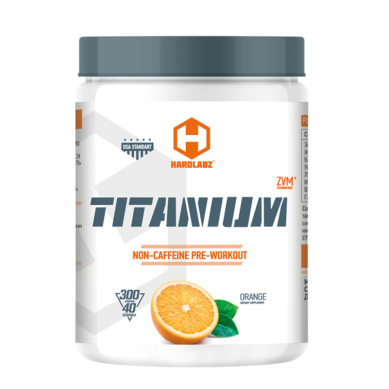 Hardlabz Titanium, 300 г, вкус: апельсин