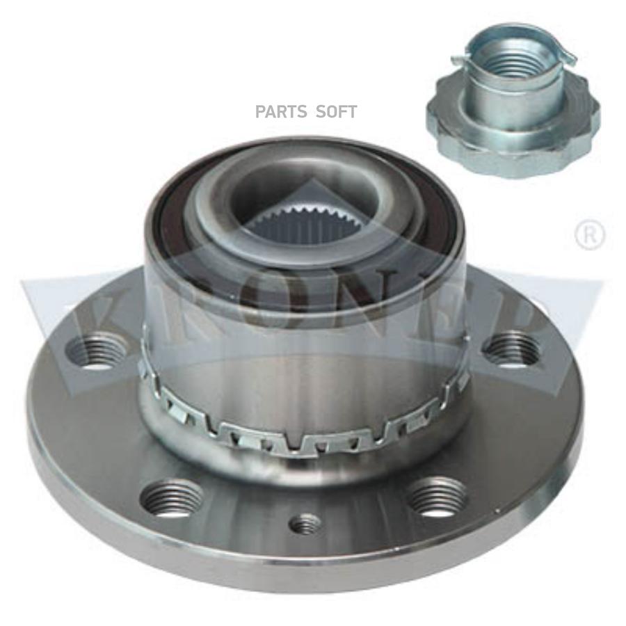 

KRONER K151314 Ступица с подшип. VW Polo 01 перед. [126.5] K151314 KRONER 1шт