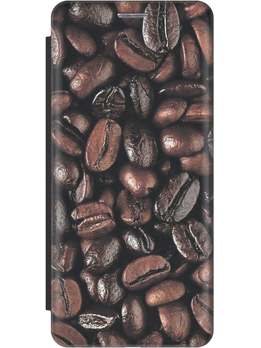 

Чехол-книжка на Honor X8a c принтом "Зерна кофе" черный, Коричневый;черный, 158902