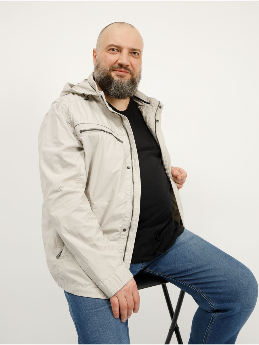 Куртка мужская Grizman 7245 бежевая 54-56 RU