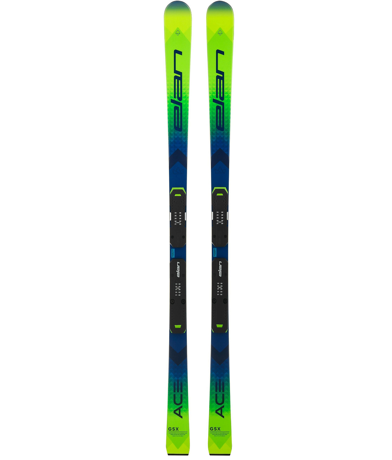 фото Горные лыжи elan 2021-22 gsx team plate (134-158) (см:150)