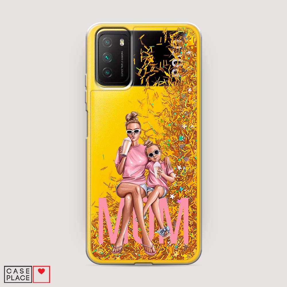 

Чехол Awog на Poco M3 "Lovely mom", Разноцветный, 39590-1