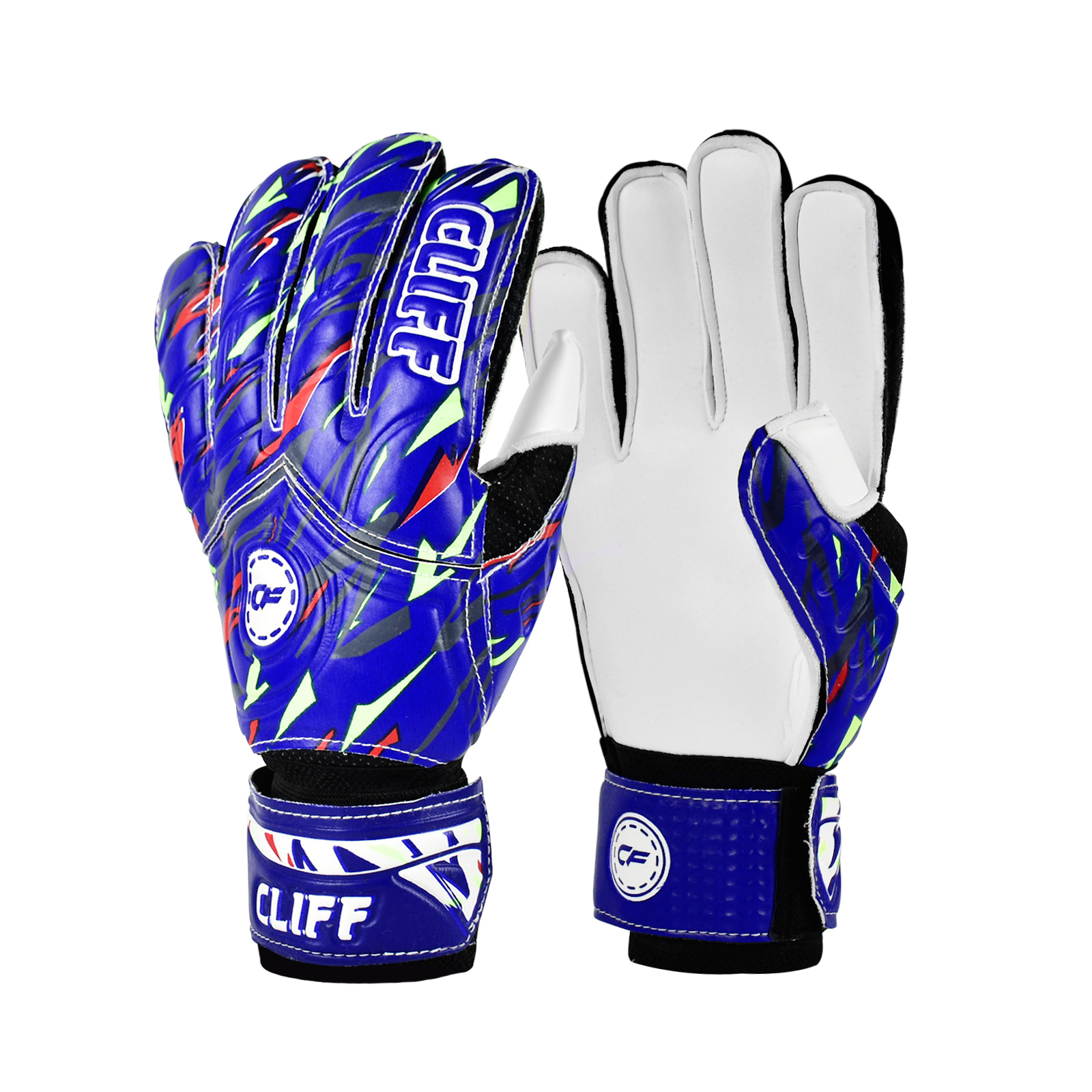 

Перчатки вратарские CLIFF СS-21029, синие, р.5, Синий, CS-21029
