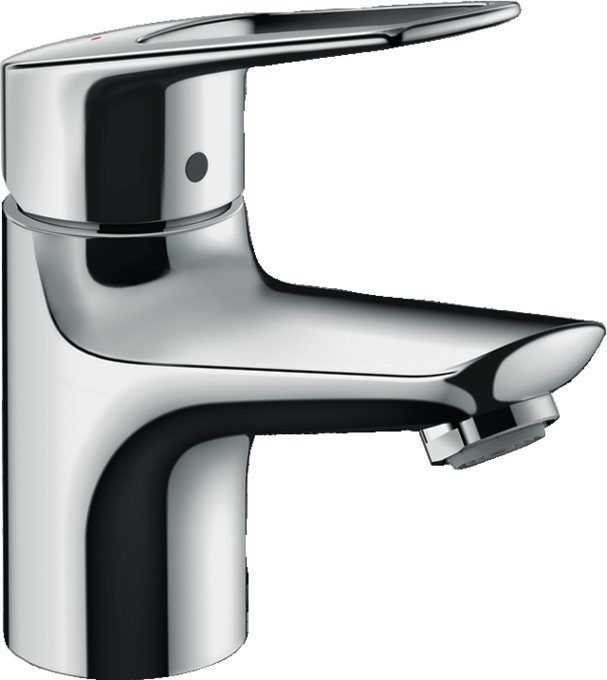 фото Смеситель hansgrohe novus loop 71080000 для раковины 70, с донным клапаном