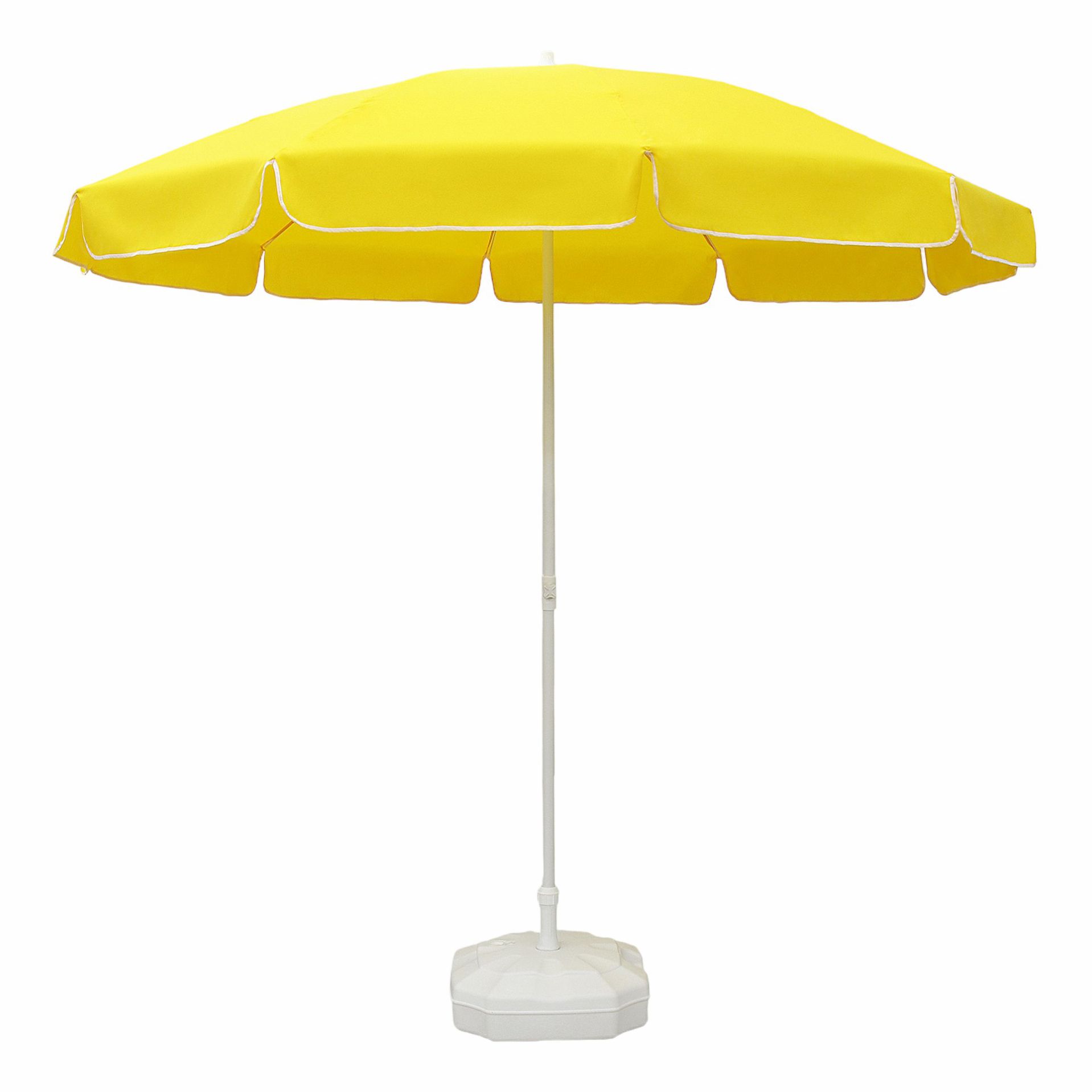 Садовый зонт ODS Mega Beach Parasol 250 см желтый