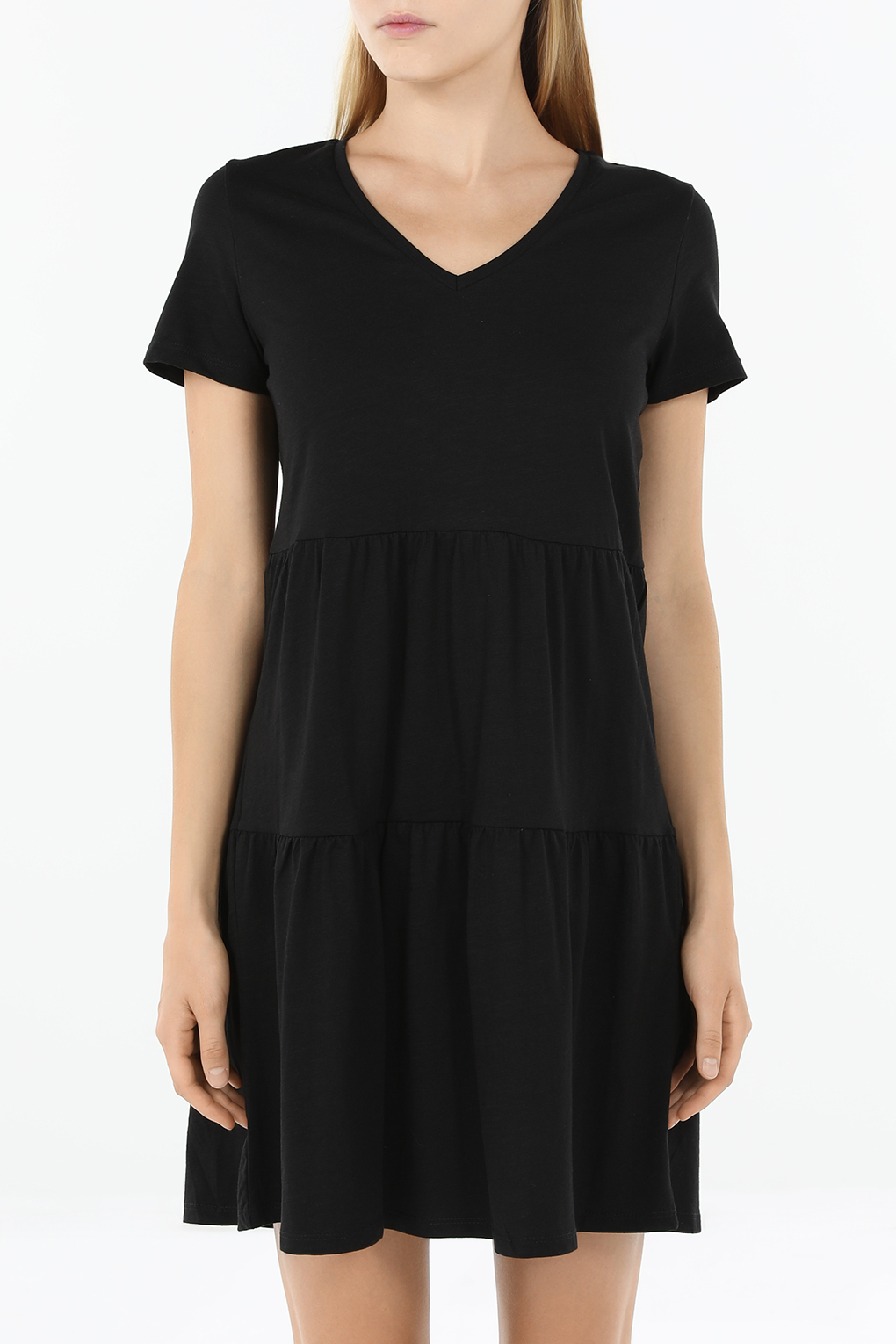 

Платье женское OVS 2008614 черное S, Черный, 2008614