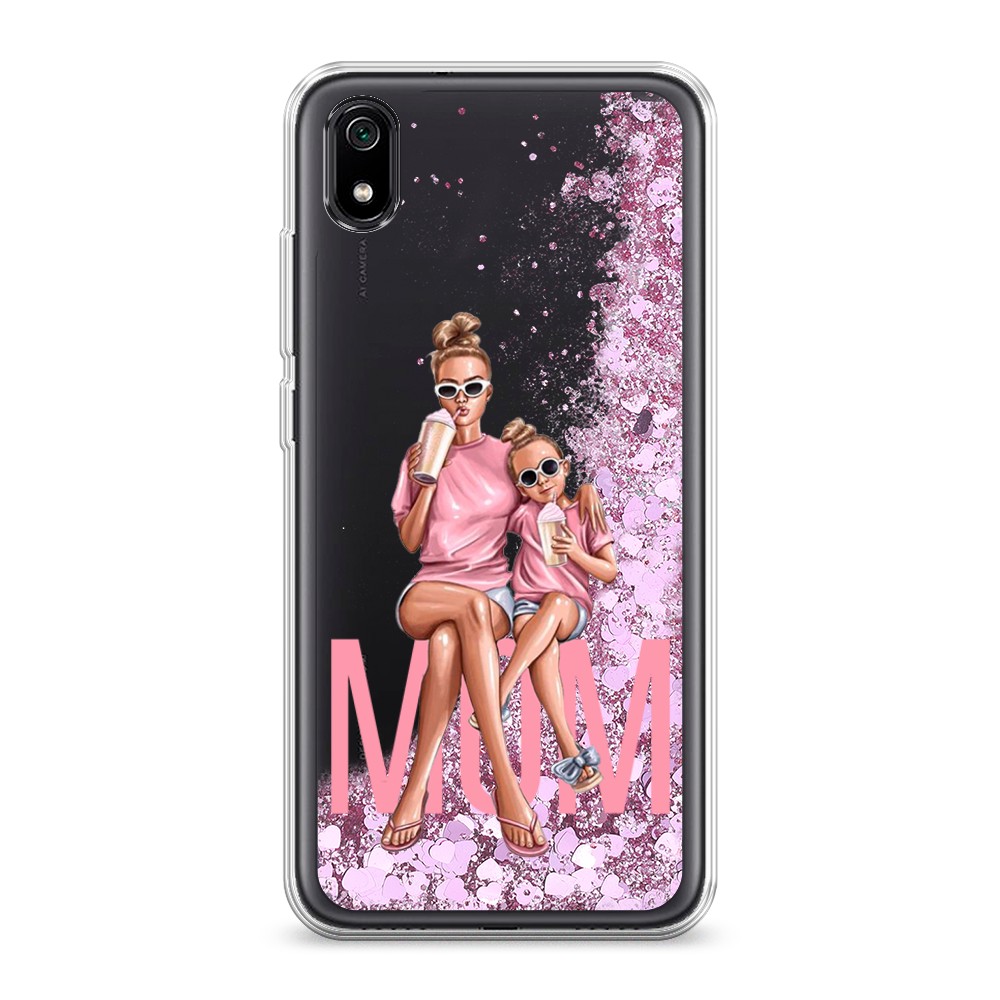 

Жидкий чехол с блестками "Lovely mom" на Xiaomi Redmi 7A, 35494-1