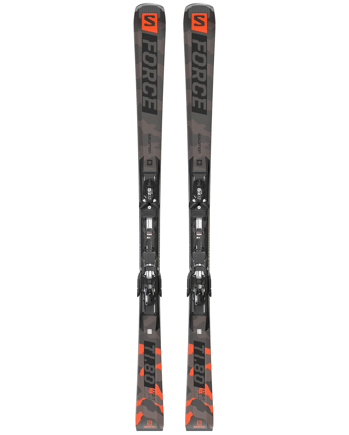 фото Горные лыжи с креплениями salomon 2021-22 x s/force ti.80 pro + x12 (см:184)