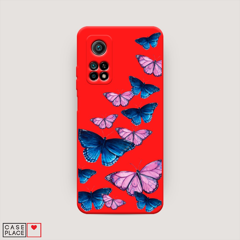 

Чехол Awog на Xiaomi Mi 10T/Mi 10T Pro "Полет бабочек", Разноцветный, 37753-1