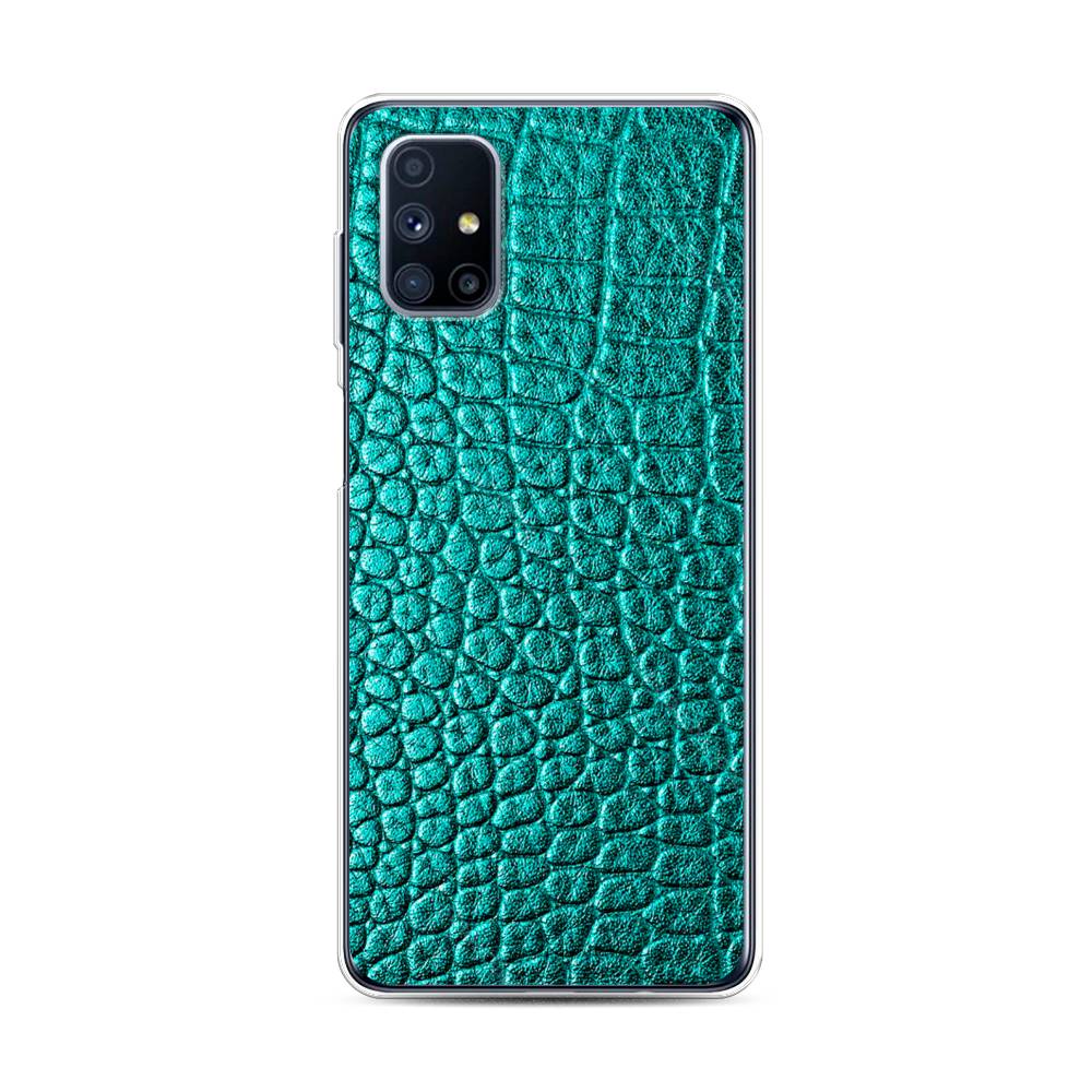 

Чехол Awog на Samsung Galaxy M31s / Самсунг M31s "Бирюзовая змея", 2101450-3